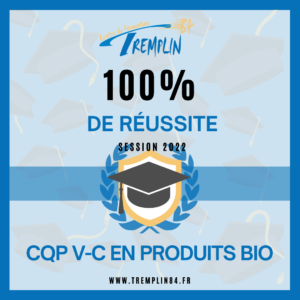 Réussite Tremplin 84 CQP Session 2022